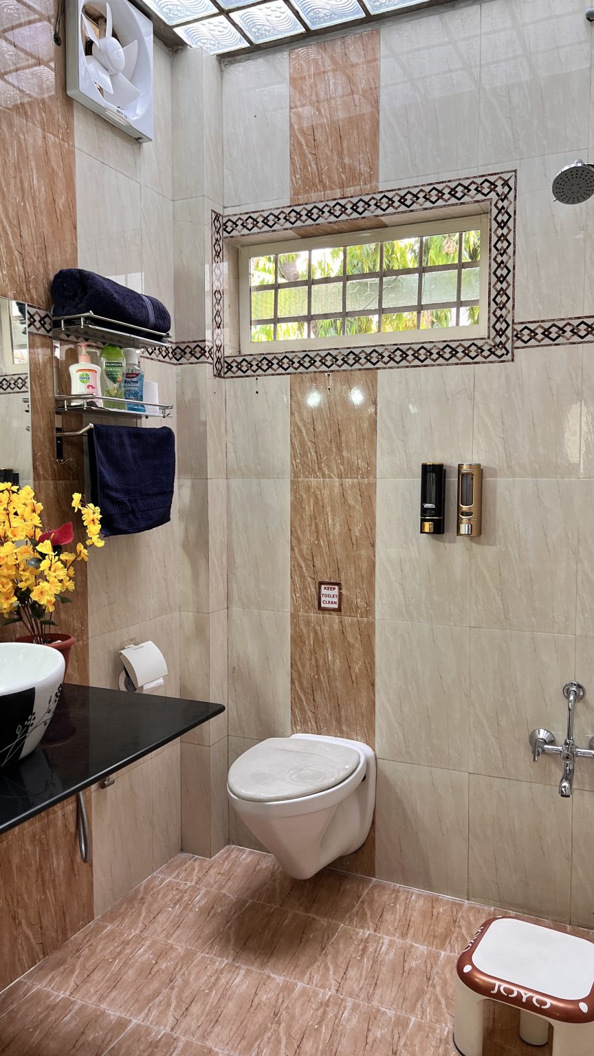 Sunlit Bathroom