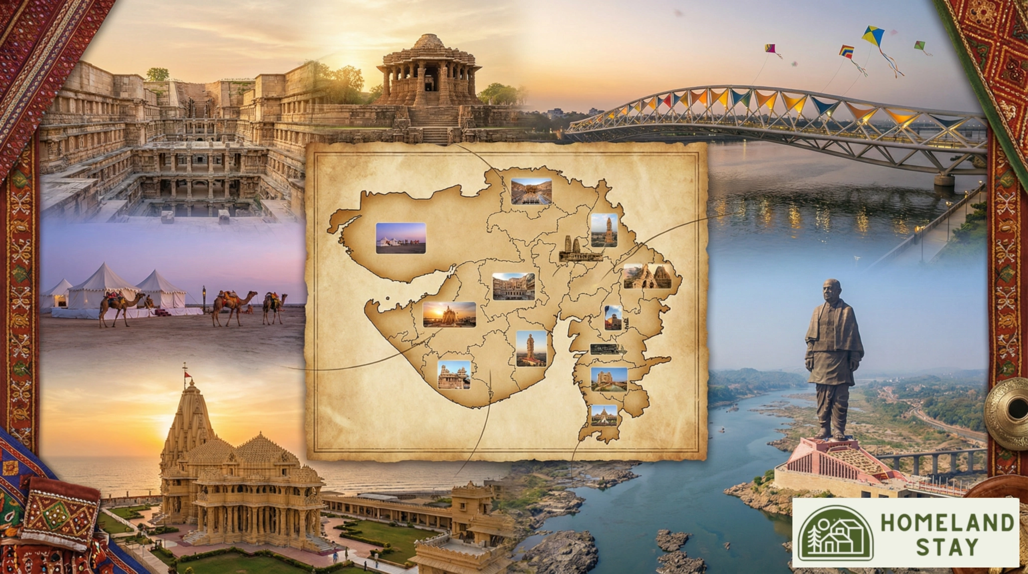 Best time to visit Ahmedabad at Homeland Stay